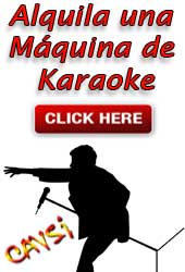 Alquiler Maquina Karaoke