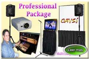 Paquete Profesional de Karaoke, Alquiler Maquina Karaoke