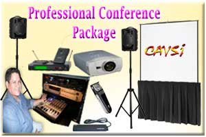 Alquiler equipos audiovisuales, equipos conferencias