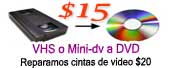 vhs a dvd