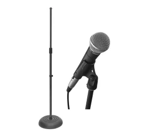 Alquiler de Micrófono Shure de Mano con Estante