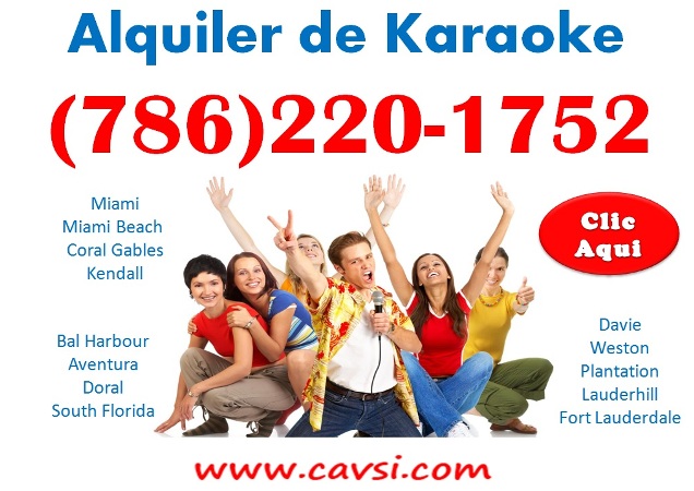 Alquiler Karaoke Weston