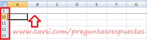Inmovilizar filas excel
