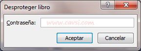 Proteger libro excel