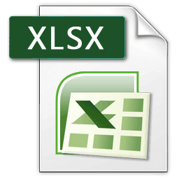 extension archivos excel