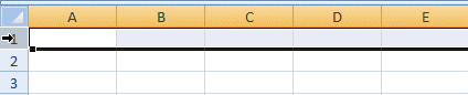 seleccionar fila excel