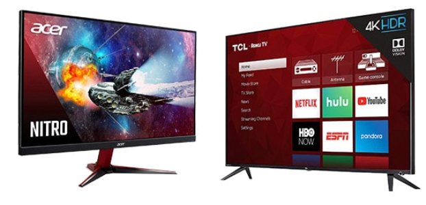 diferencias entre television y monitor