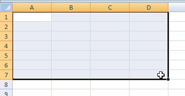 seleccionar rango excel