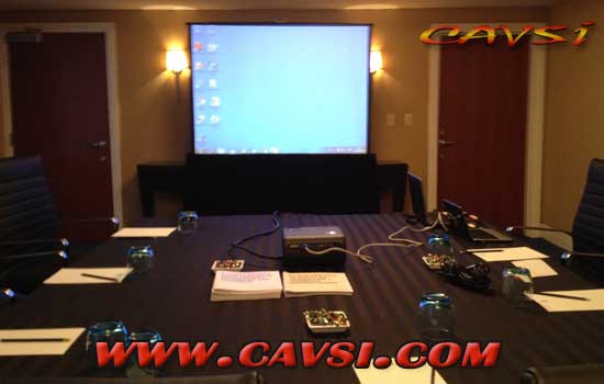 Video projector rental