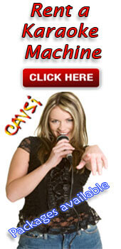 Rent a Professional Karaoke Machine for your next event.
