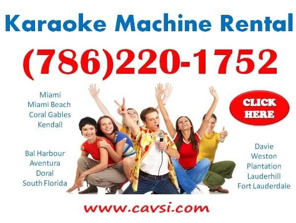 Karaoke Rental Jupiter FL