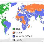 Video format conversion. NTSC SECAM PAL