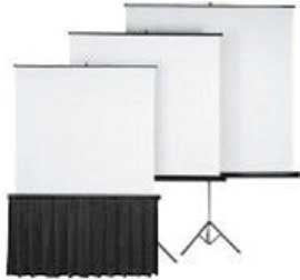 Rent a projection screen