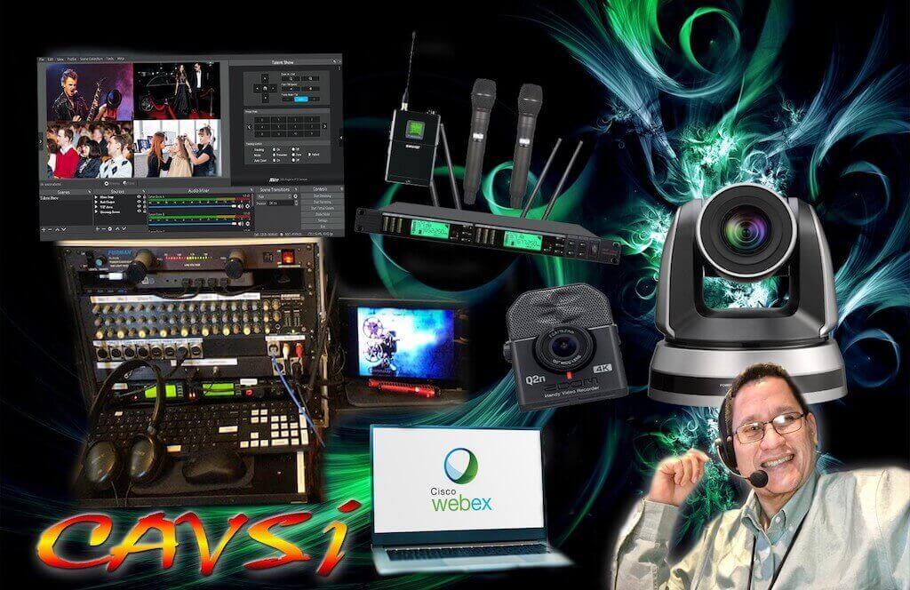 Webcasting & video conferencing rental